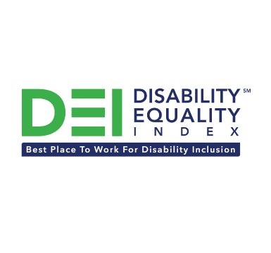 Disability Equality Index Best Place to Work for Disability Inclusion award logo